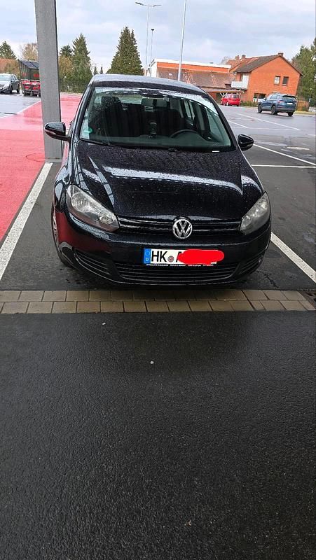 Gebraucht VW Golf VI 80 PS (58 kW) 2009 Schwarz Kleinwagen