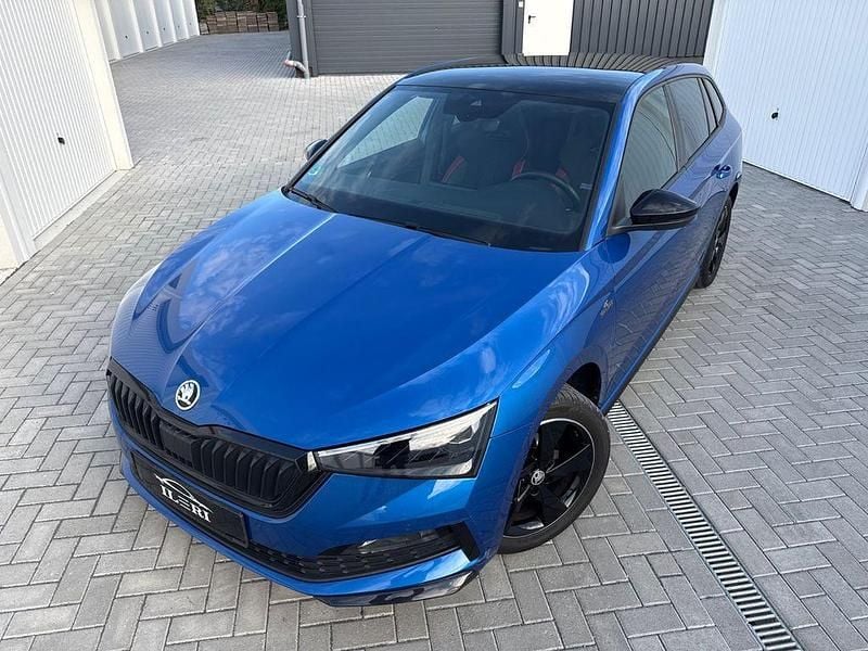 Gebraucht Skoda Scala Monte Carlo 116 PS (85 kW) 2020 Blau Kleinwagen