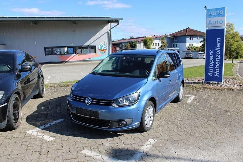 Blau Gebraucht 2012 VW Touran Style Van / Kleinbus | 8.499 € (Guter Preis) - Bild 1/4