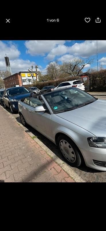 Gebraucht Audi A3 Cabriolet 102 PS (75 kW) 2010 Silber Cabrio