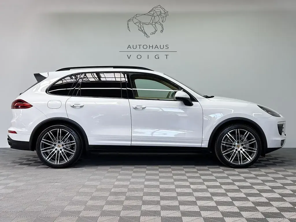 Gebraucht Porsche Cayenne S Diesel 385 PS (283 kW) 2017 Weiß SUV