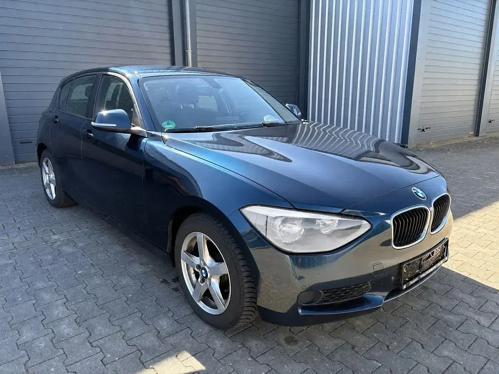 Gebraucht BMW 116 Efficient Dynamics 116 PS (85 kW) 2012 Blau Kleinwagen