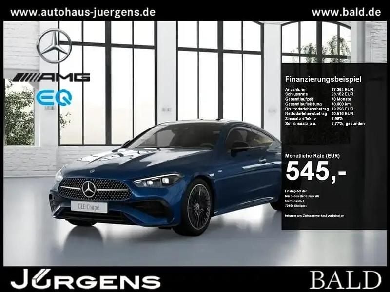 Gebraucht Mercedes CLE300 AMG 204 PS (150 kW) 2025 Blau spektralblau Coupé