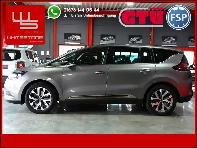 Gebraucht Renault Espace Intens 200 PS (147 kW) 2016 Grau Van / Kleinbus