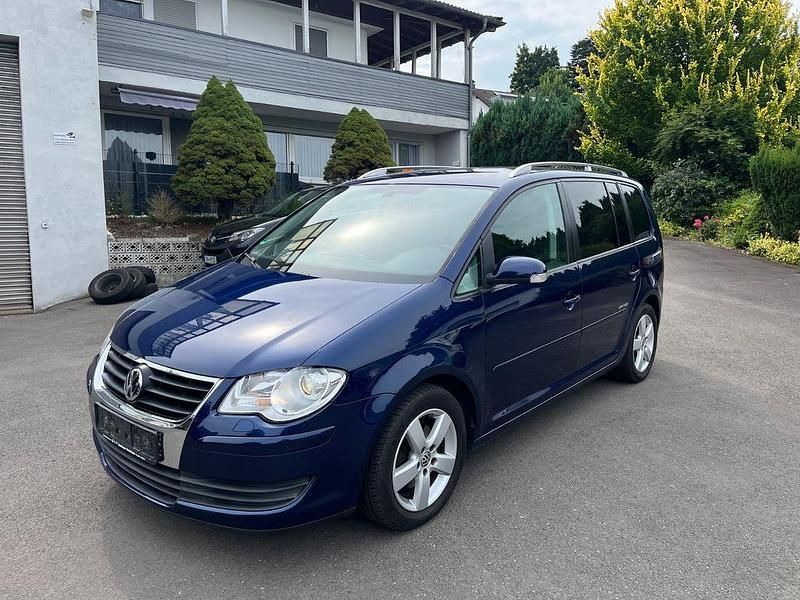 Blau Gebraucht 2008 VW Touran United Van / Kleinbus | 3.500 € (Guter Preis) - Bild 1/4
