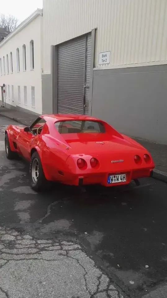 Gebraucht Corvette Stingray 184 PS (135 kW) 1977 Rot Coupé
