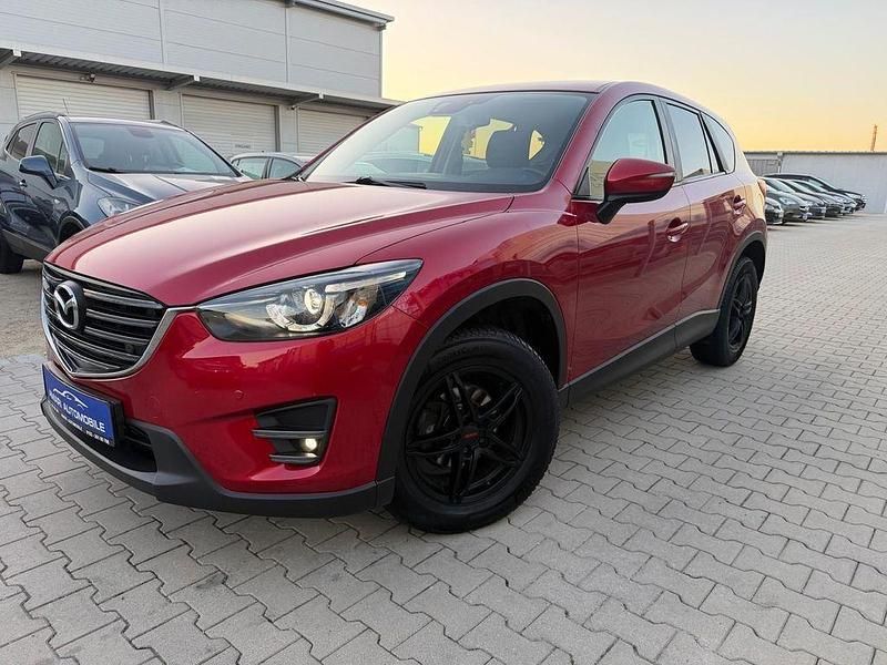 Gebraucht Mazda CX-5 Exclusive-Line 150 PS (110 kW) 2015 Rot SUV
