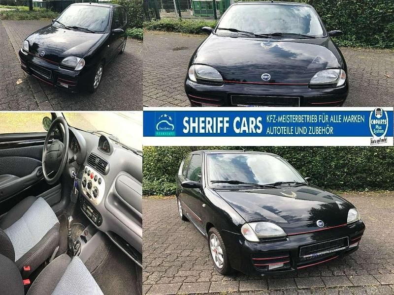 Gebraucht Fiat Seicento 54 PS (39 kW) 2002 Schwarz Kleinwagen