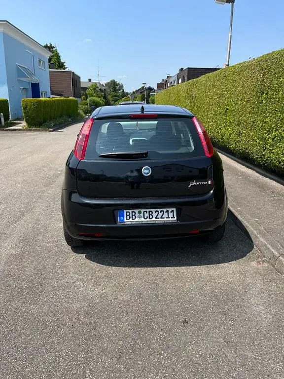Gebraucht Fiat Punto Dynamic 77 PS (56 kW) 2007 Schwarz Kleinwagen