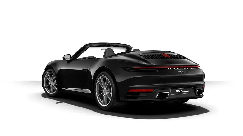 Gebraucht Porsche 911 Carrera Cabriolet 385 PS (283 kW) 2020 Tiefschwarzmetallic Cabrio