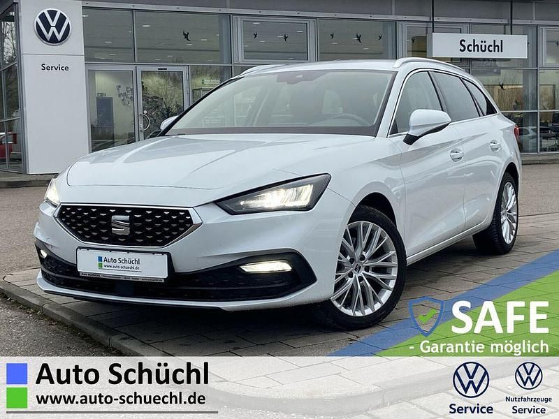 Weiß Gebraucht 2023 Seat Leon ST XCELLENCE Kombi | 23.848 € (Guter Preis) - Bild 1/4