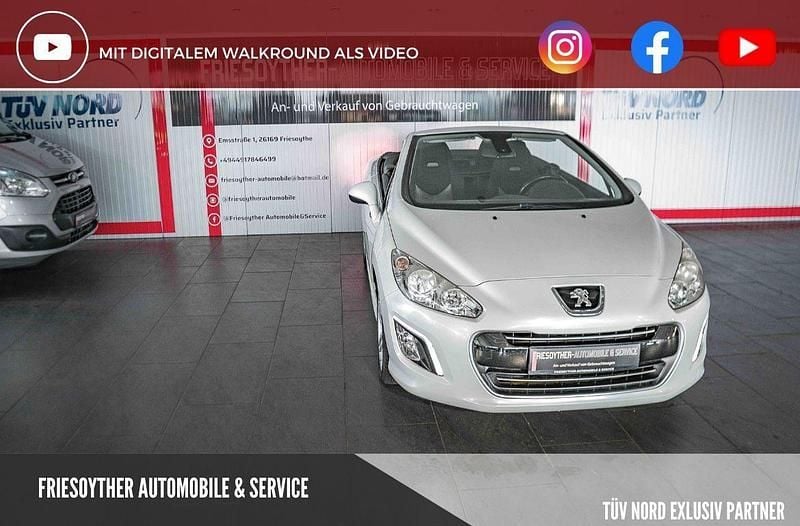 Weiß Gebraucht 2011 Peugeot 308 CC Active Cabrio | 4.990 € (Guter Preis) - Bild 1/4