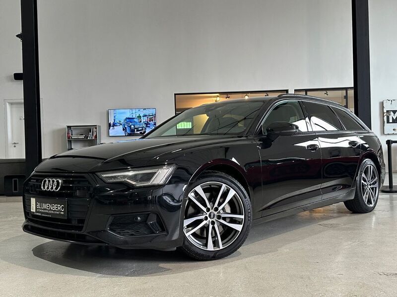 Mythosschwarz metallic Gebraucht 2022 Audi A6 Sport Kombi | 28.980 € (Superpreis) - Bild 1/4