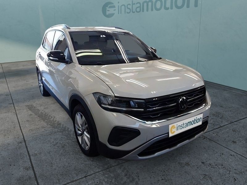 Grau Gebraucht 2024 VW T-Cross Goal SUV | 28.425 € (Teuer) - Bild 1/3