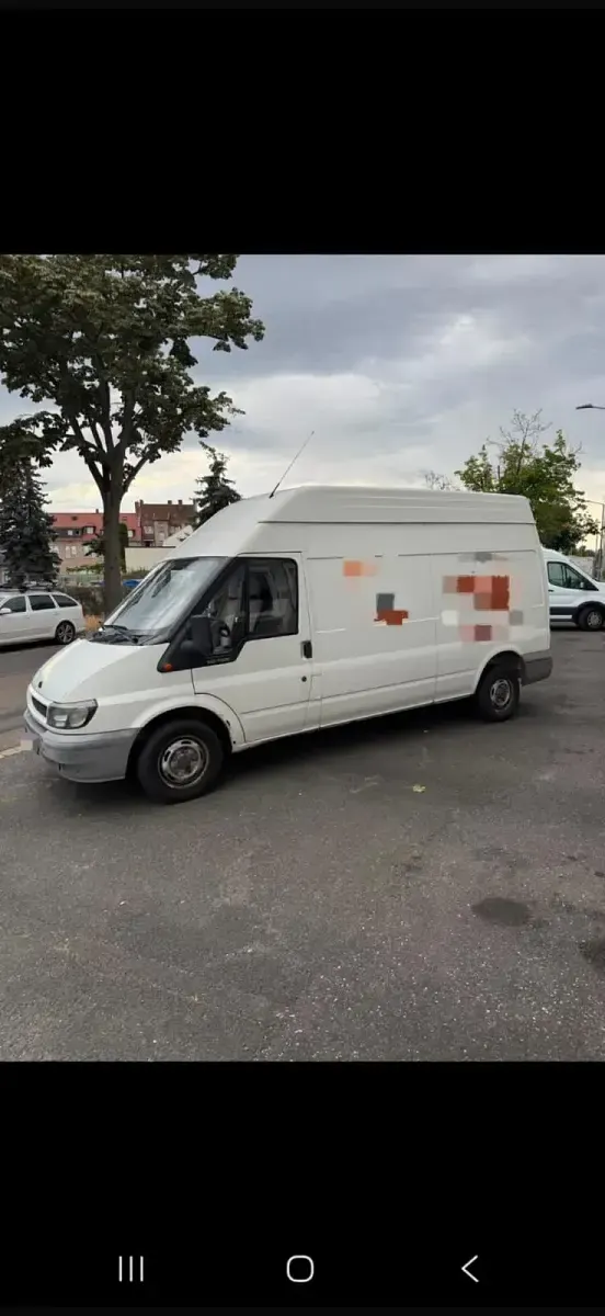 Gebraucht Ford Transit 101 PS (74 kW) 2002 Weiß Van