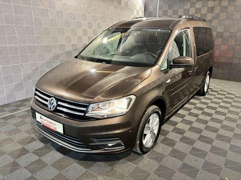 Gebraucht VW Caddy Maxi Comfortline 150 PS (110 kW) 2018 Braun Van / Kleinbus