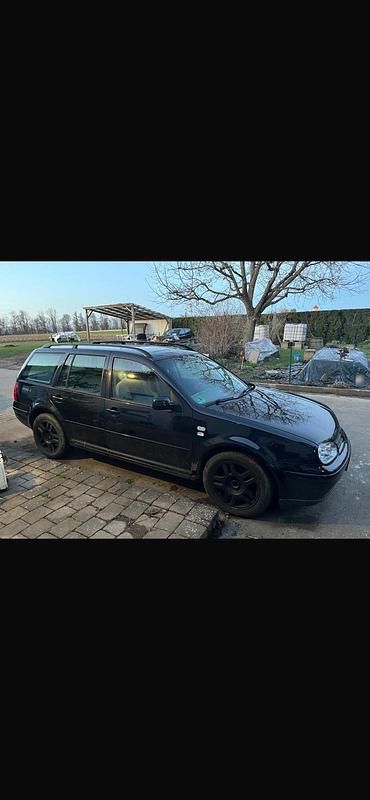 Gebraucht VW Golf IV 2003 Schwarz Kombi