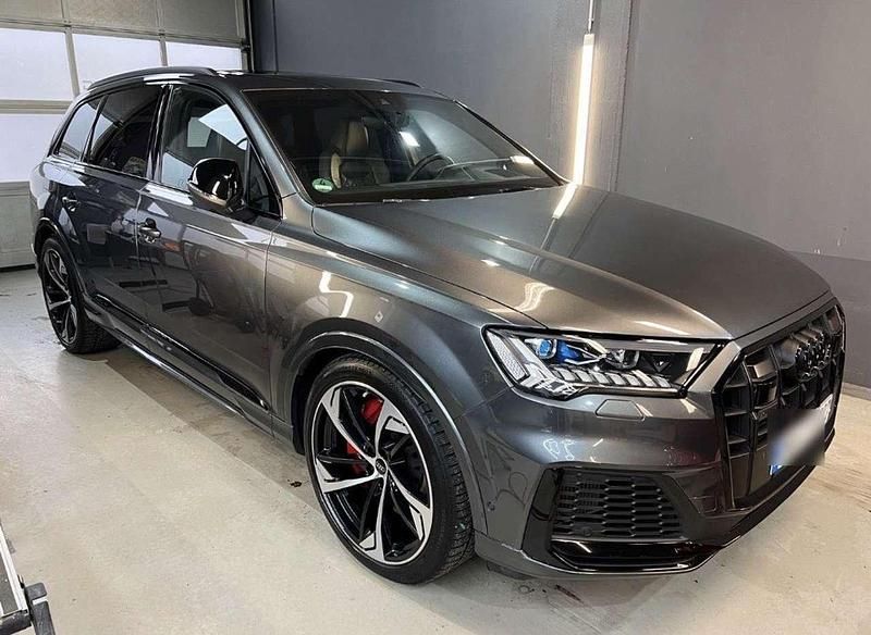 Grau Gebraucht 2019 Audi SQ7 SUV | 70.000 € (Fairer Preis) - Bild 1/4