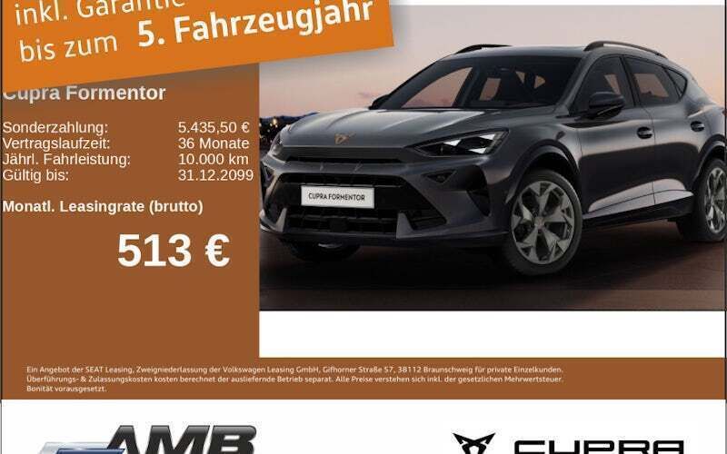 Magnetic grau metallic Neu 2025 Cupra Formentor SUV | 47.880 € - Bild 1/4