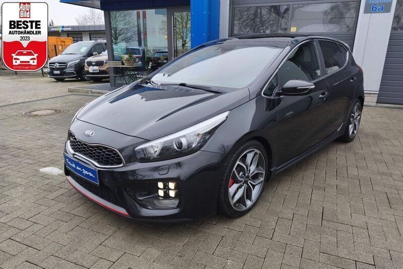 Gebraucht Kia Ceed GT GT 204 PS (150 kW) 2017 Schwarz (zilinaschw.met.) Limousine