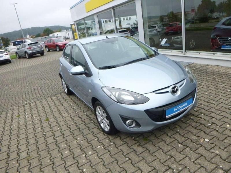 Gebraucht Mazda 2 102 PS (75 kW) 2014 Okeanosblau metallic Kleinwagen