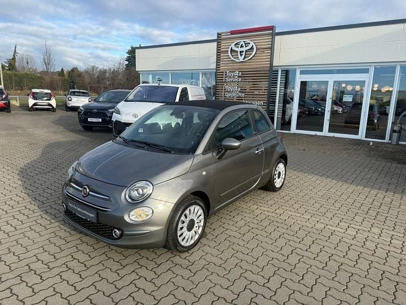 Grau Gebraucht 2020 Fiat 500C Lounge Cabrio | 12.450 € (Guter Preis) - Bild 1/4