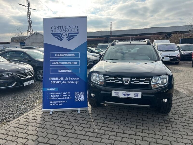 Perlmuttschwarz Gebraucht 2018 Dacia Duster SUV | 9.599 € (Guter Preis) - Bild 1/4