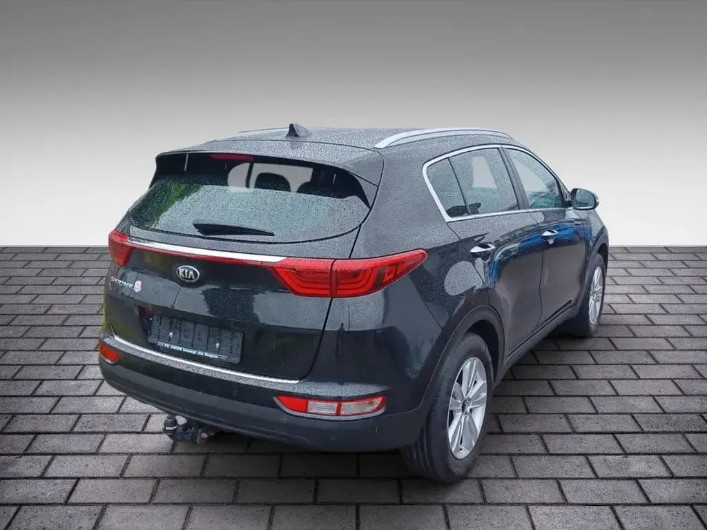 Gebraucht Kia Sportage DREAM-TEAM Edition 132 PS (97 kW) 2018 Schwarz / zilinaschwarz SUV