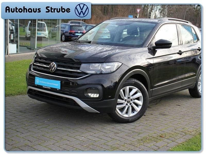 Schwarz Gebraucht 2021 VW T-Cross Life SUV | 18.990 € (Fairer Preis) - Bild 1/4