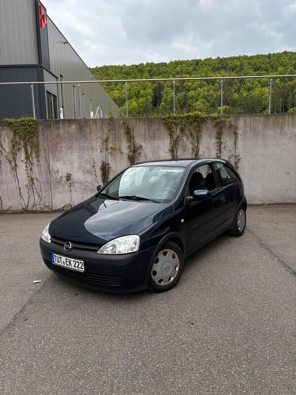 Blau Gebraucht 2000 Opel Corsa Kleinwagen | 550 € (Guter Preis) - Bild 1/4