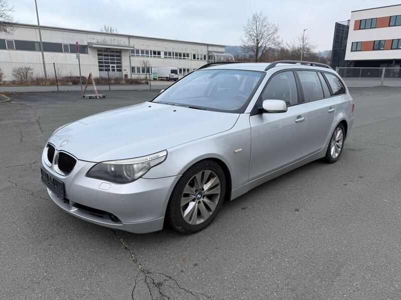 Silber Gebraucht 2004 BMW 535 Sport Line Kombi | 4.500 € (Superpreis) - Bild 1/4