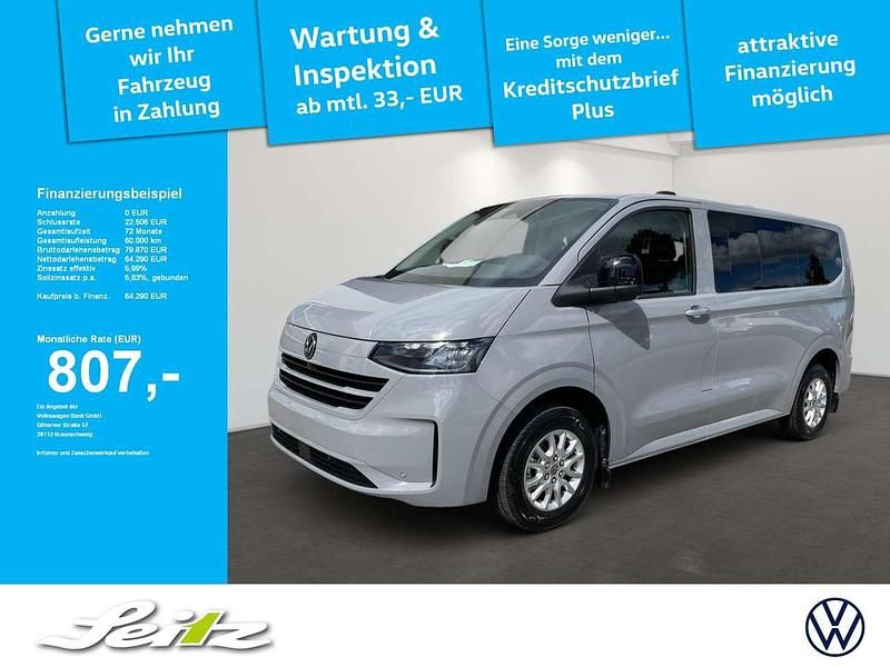 Grau Neu 2025 VW Caravelle Life Van / Kleinbus | 64.290 € (Etwas zu teuer) - Bild 1/3