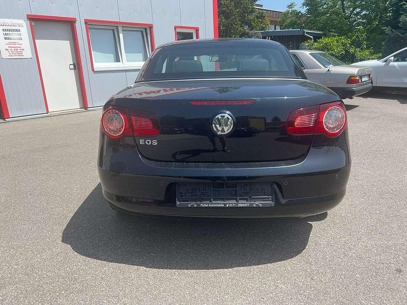Gebraucht VW Eos Edition 122 PS (89 kW) 2008 Schwarz Cabrio