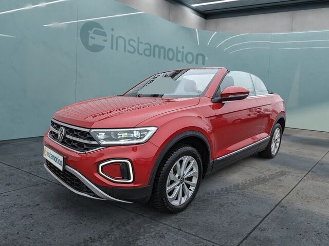 Gebraucht VW T-Roc Cabriolet Style 150 PS (110 kW) 2024 Rot Cabrio