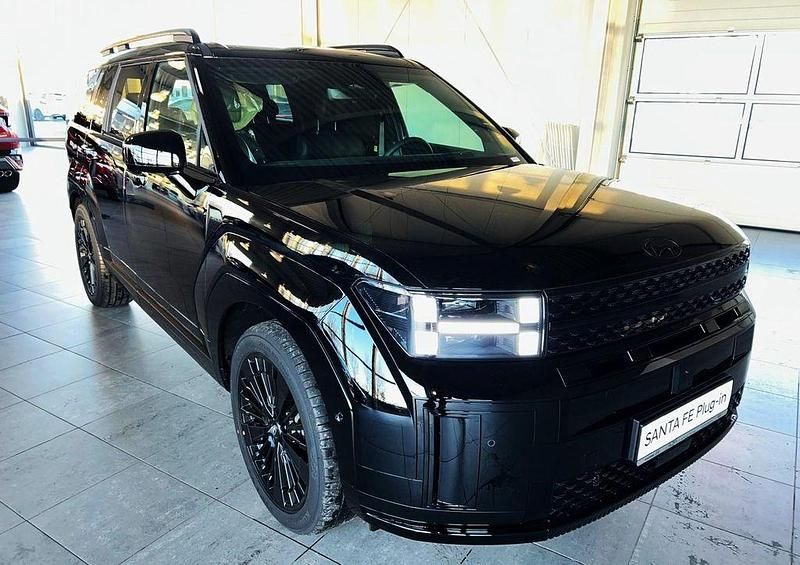 Schwarz Neu 2025 Hyundai Santa Fe Blackline SUV | 59.980 € (Fairer Preis) - Bild 1/4