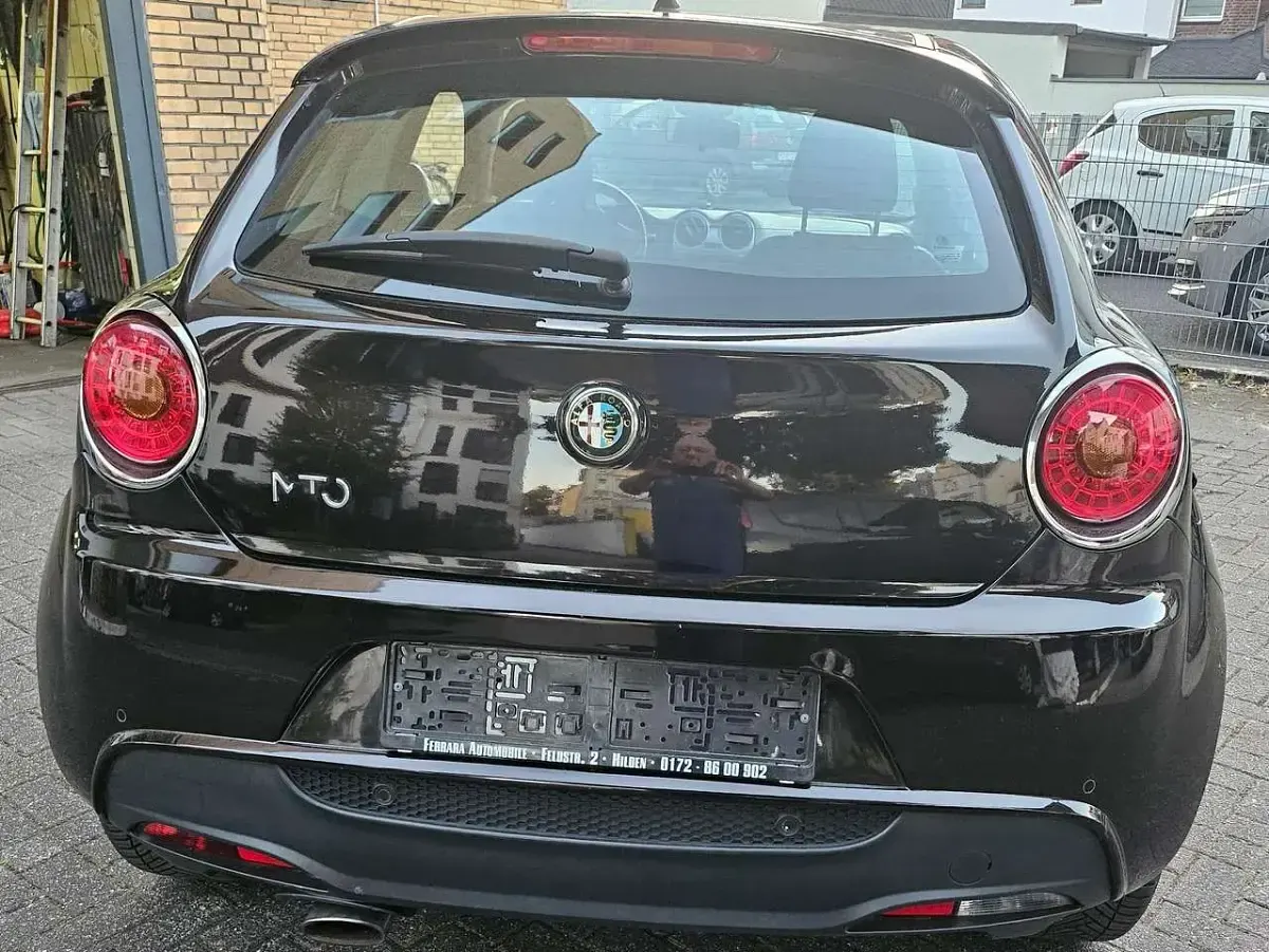 Gebraucht Alfa Romeo MiTo Super 105 PS (77 kW) 2011 Schwarz Kleinwagen