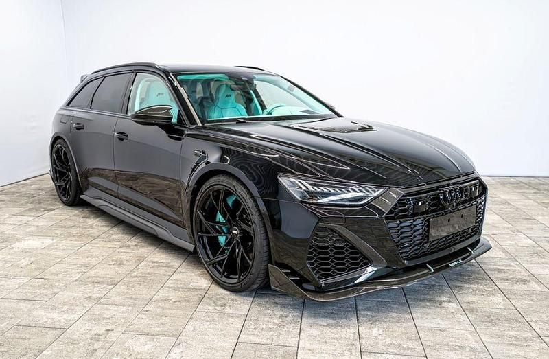 Mythosschwarz metallic Neu 2025 Audi RS6 Sport Kombi | 268.800 € - Bild 1/4