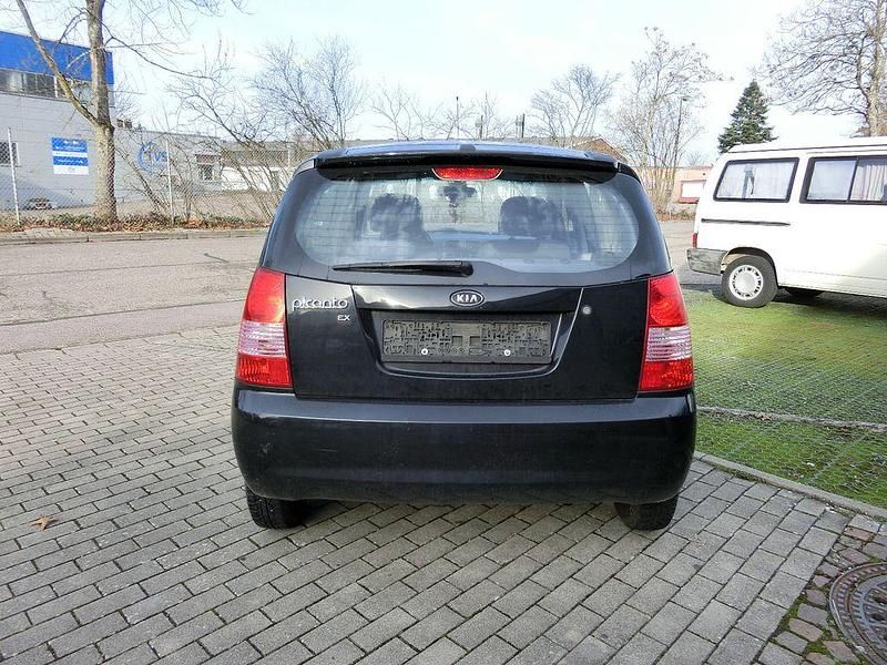 Gebraucht Kia Picanto EX 65 PS (47 kW) 2007 Schwarz Kleinwagen