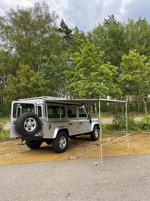 Gebraucht Land Rover Defender 122 PS (89 kW) 2004 Silber Kombi