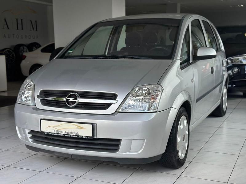 Silber Gebraucht 2004 Opel Meriva Van / Kleinbus | 1.490 € (Superpreis) - Bild 1/4