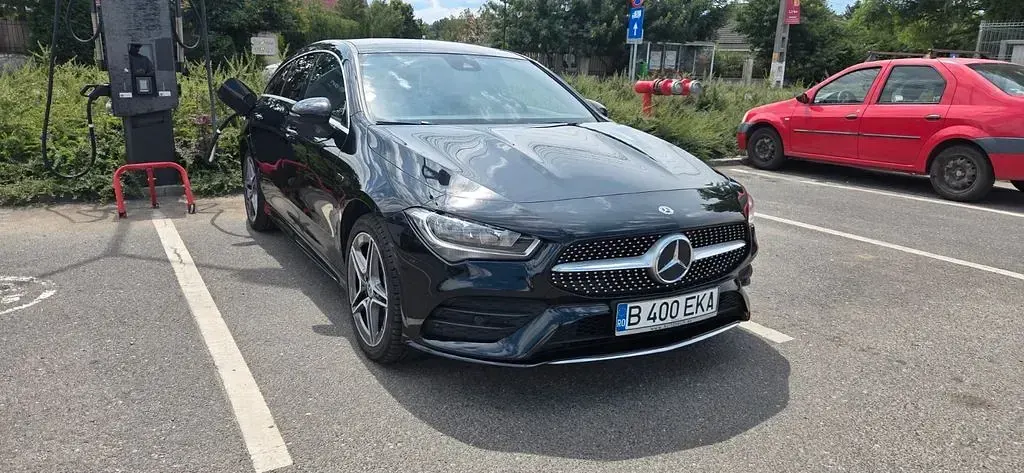 Gebraucht Mercedes CLA250e AMG line 218 PS (160 kW) 2021 Schwarz Coupé