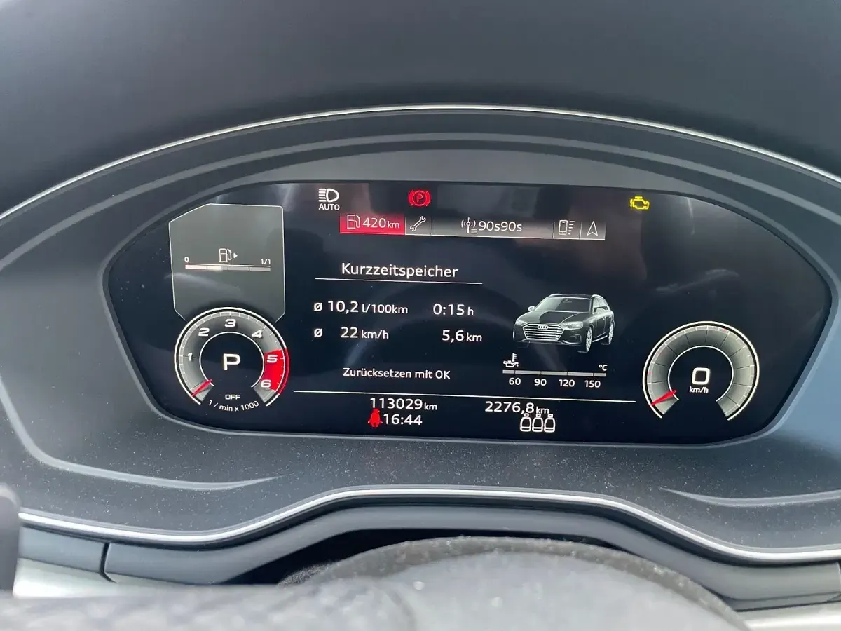 Gebraucht Audi A4 136 PS (100 kW) 2021 Schwarz Kombi