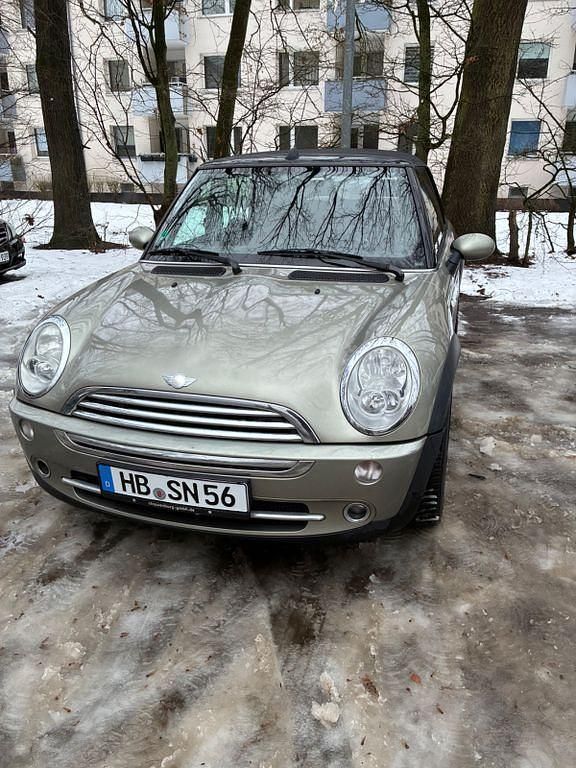 Beige Gebraucht 2008 Mini Cooper Cabriolet Cabrio | 5.299 € (Fairer Preis) - Bild 1/4