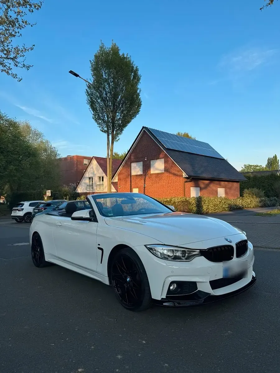 Gebraucht BMW 420 Cabriolet M Sport 190 PS (139 kW) 2017 Weiß Cabrio