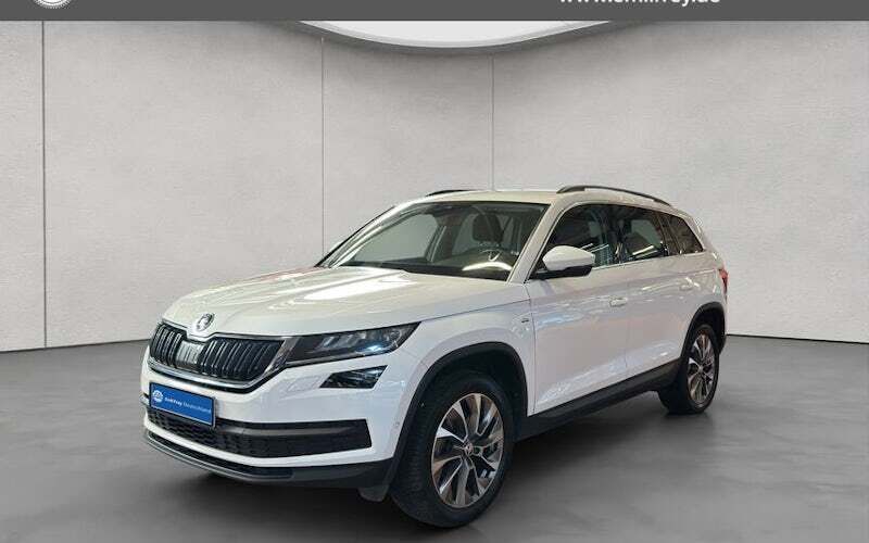 Candyweiß uni Gebraucht 2021 Skoda Kodiaq Clever SUV | 24.890 € (Guter Preis) - Bild 1/4