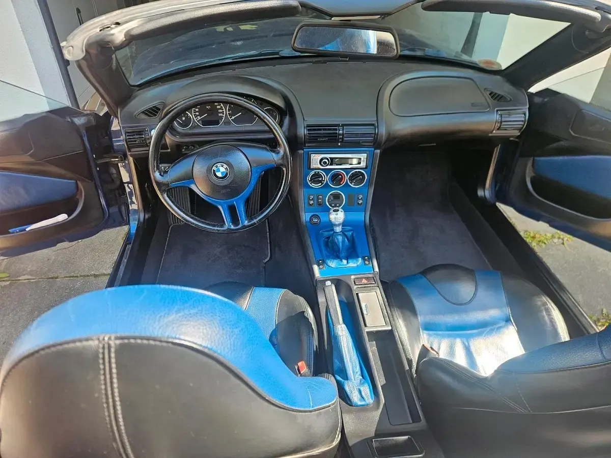 Gebraucht BMW Z3 Sport Line 150 PS (110 kW) 2000 Blau Cabrio
