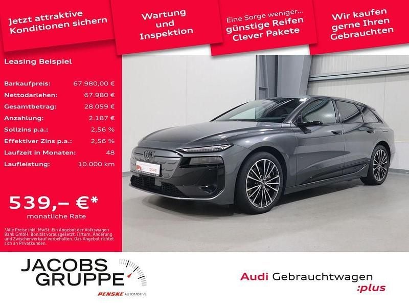 Daytonagrau perleffekt Gebraucht 2025 Audi A6 e-tron Performance Kombi | 67.980 € (Superpreis) - Bild 1/4