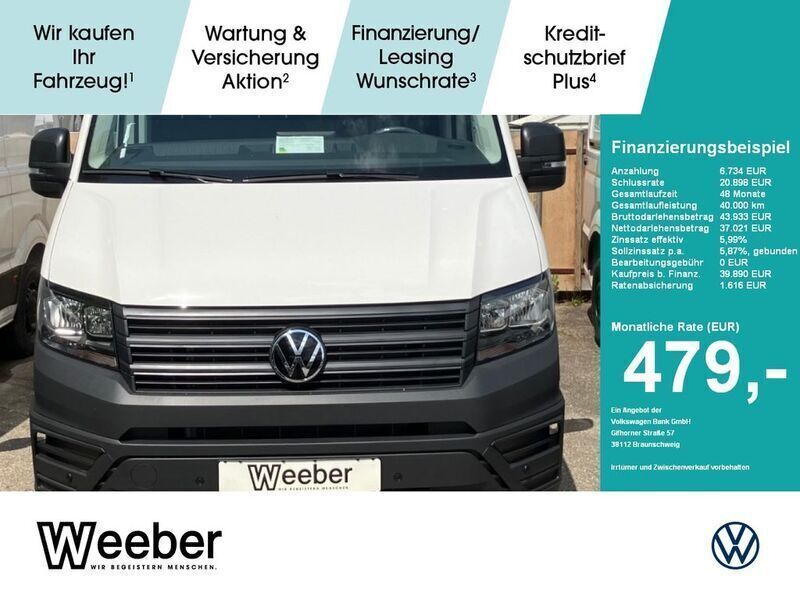 Weiß Neu 2025 VW Crafter Van | 44.590 € (Etwas zu teuer) - Bild 1/4