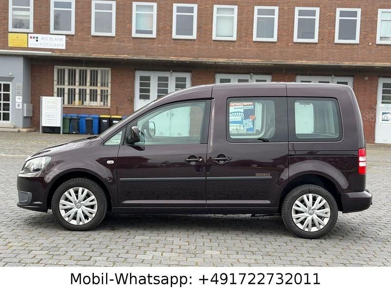 Gebraucht VW Caddy Trendline 105 PS (77 kW) 2012 Schwarz Van / Kleinbus