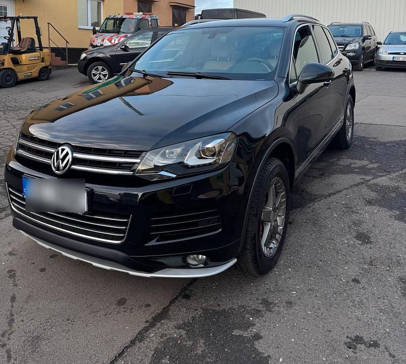 Schwarz Gebraucht 2012 VW Touareg SUV | 10.350 € (Superpreis) - Bild 1/4